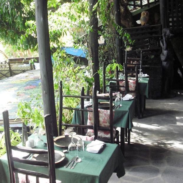 Mago Estate Hotel Soufriere Restoran gambar